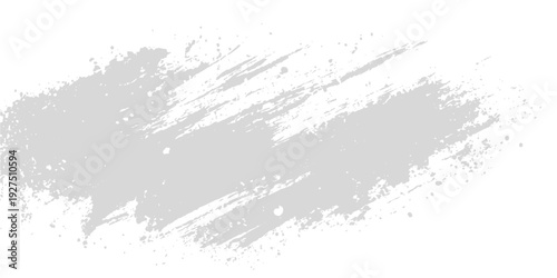 Abstract Brushstroke: A textured gray brushstroke spreads across the surface, imparting a sense of artistic dynamism and expressive visual interest.