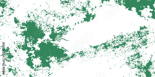 Abstract Green Paint Texture: An artistic overlay, where splashes of green paint intermingle, creating a visually compelling textured aesthetic.