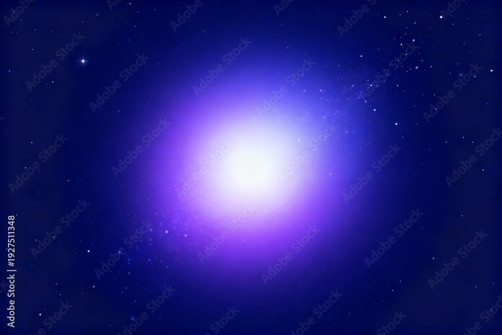 Obraz premium Bright star in deep space