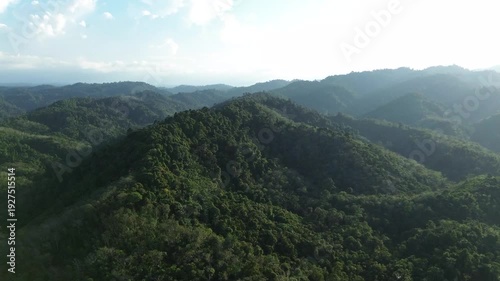 view of the mountains