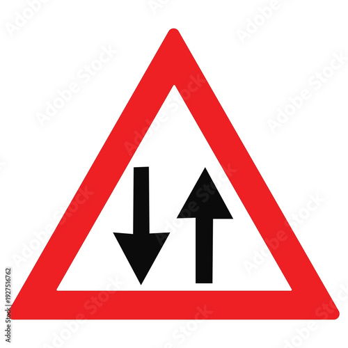 Free Download Traffic moves in both directions on a single road - GFXLoad