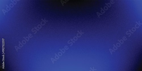 Black dark navy blue silver abstract pattern background. Gradient shape. Color gradient ombre. Rough grain noise