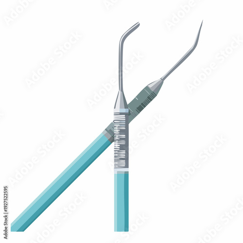 Medical dental tools, doctor's equipment, health instruments, vector illustrations, isolated medic icons