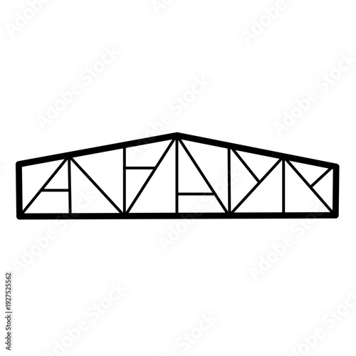 Bridge Truss Icon