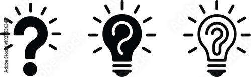 black and white idea abstract background