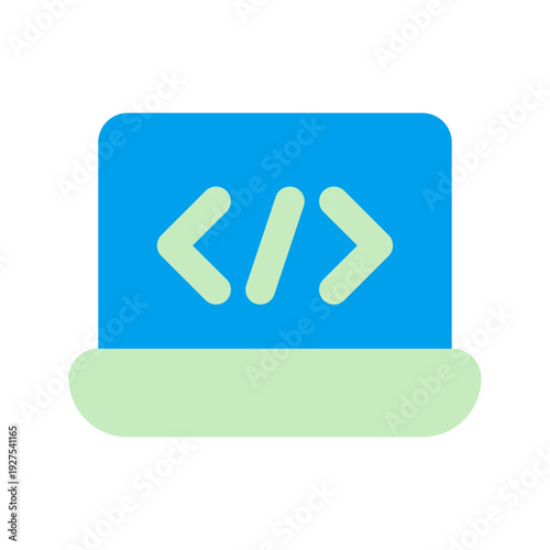 web development duo tone icon