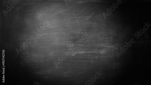 Blackboard or chalkboard texture. Dark Blackboard of Chalkboard Texture Background.