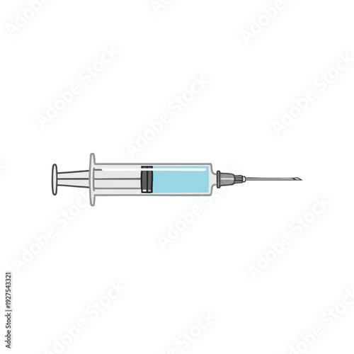 Medical Syringe for Healthcare and Vaccination Purposes