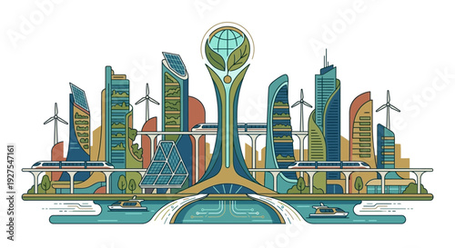 Sustainable Urban Future with Green Technology