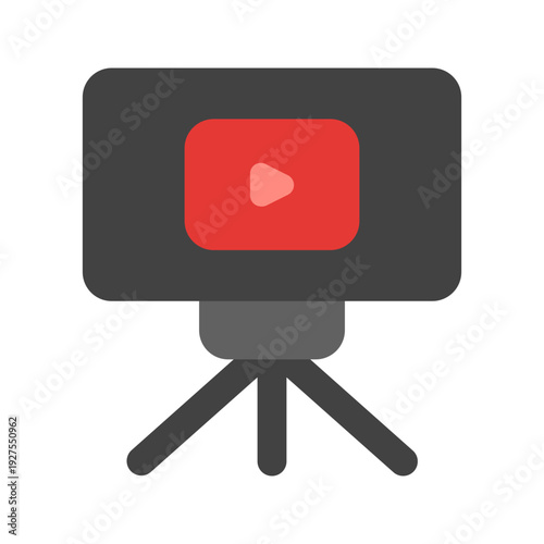 vlog flat icon