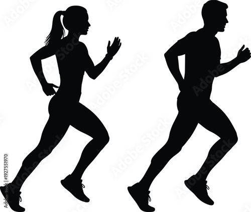 People Silhouette Mega Collection with Athletes Runners Soldiers Business Professionals Construction Workers Disabled Figures and Praying People for Diverse Design Projects