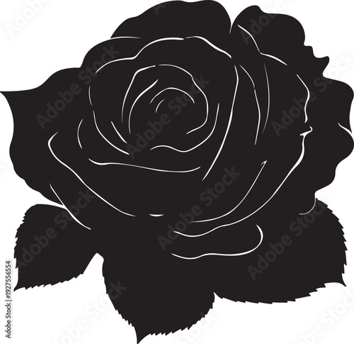 Family silhouetted against a vibrant sunset sky with clouds, idyllic evening