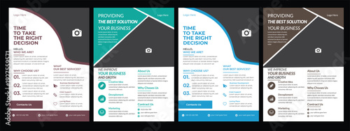 Abstract vector modern/ flyer design / brochure design template / annual report /book cover / corporate identity template Graphic Design Agency Flyer