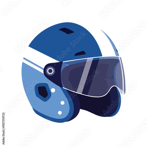 Sport Motorcycle Helmet with Visor for Adventure and Racing Safety
