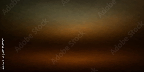 A vintage dark paper texture background features a smoky mist and grunge clouds under a faint moonlit sky for an old weathered design