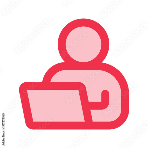 freelance outline fill icon