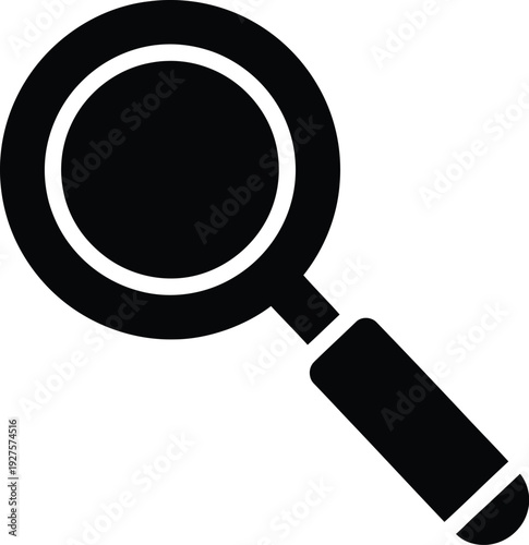 Magnifying glass icon for search and investigation