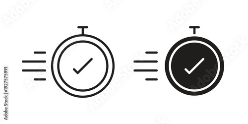 quick response icon vector. EPS 10 editable vector bundle