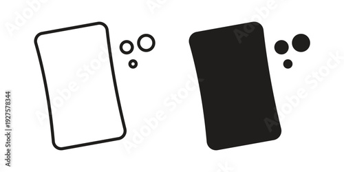 Soap icon vector. EPS 10 editable vector bundle