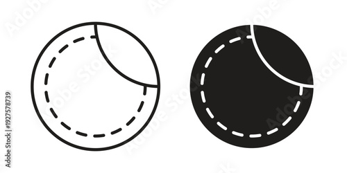 Sticker icon vector. EPS 10 editable vector bundle