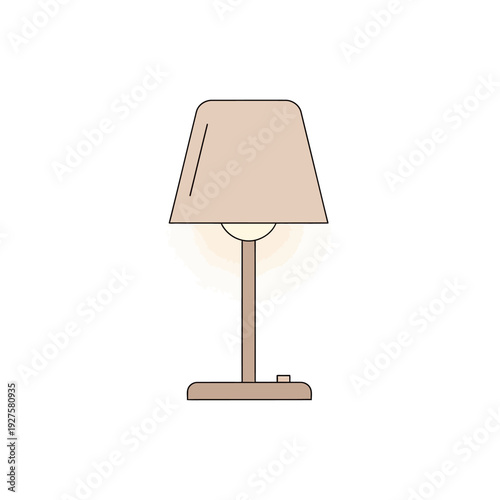 Table lamp icon