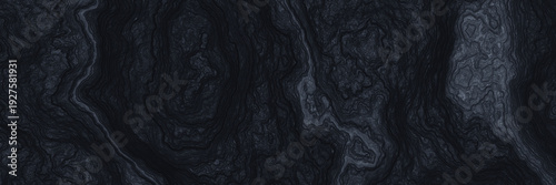 Quadro su tela Abstract black stone texture background
