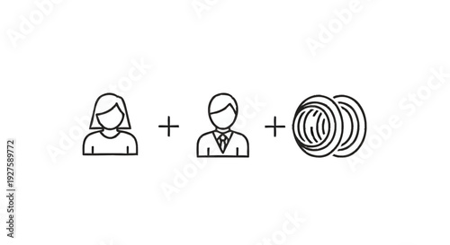 Couple buying car tires illustration.