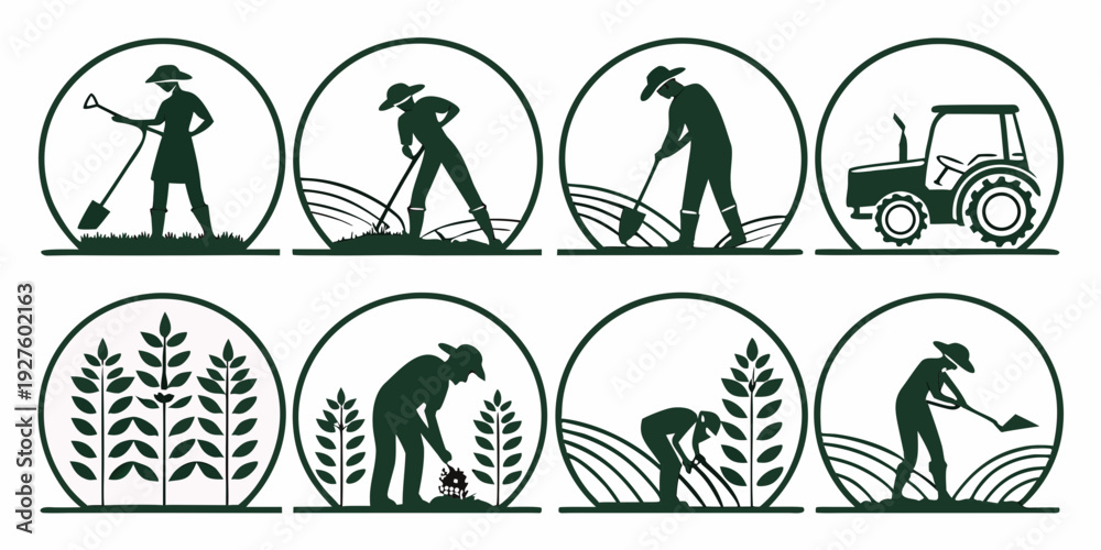 Obraz premium Historical evolution of human communication methods and tools Vector