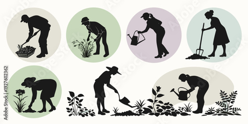 A diverse collection of animals showcasing their unique behaviors and habitats Vector