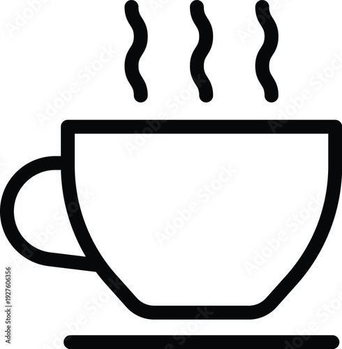 Food and drink web icons in line style. Meal, restaurant, dishes, fruits, fastfood, burger, pizza, coffee, sandwich, collection. Vector illustration.