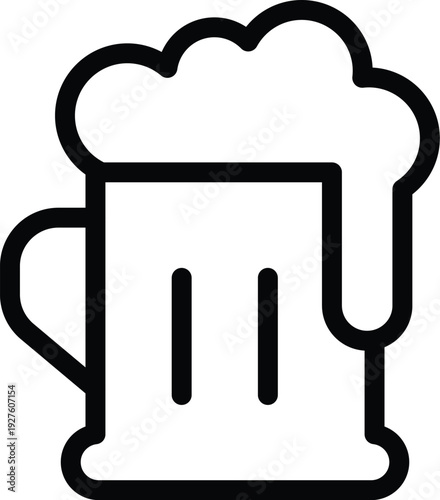 Food and drink web icons in line style. Meal, restaurant, dishes, fruits, fastfood, burger, pizza, coffee, sandwich, collection. Vector illustration.