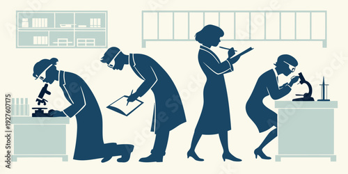 Group of people using their smartphones in a public space Vector