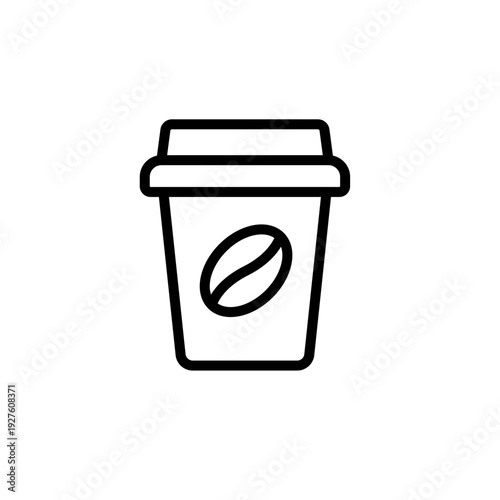 Food and drink web icons in line style. Meal, restaurant, dishes, fruits, fastfood, burger, pizza, coffee, sandwich, collection. Vector illustration.