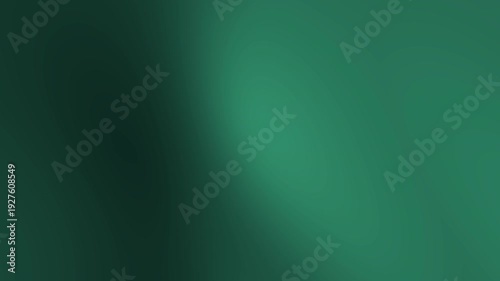 4K abstract Dark Green cinematic gradient background loop for overlay on your project. Concept animation for creative eco luxury premium minimalist light overlay effect element templates.