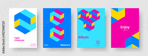 Abstract Book Cover Layout. Geometric Report Design. Modern Poster Template. Background. Flyer. Business Presentation. Brochure. Banner. Brand Identity. Catalog. Notebook. Magazine. Pamphlet