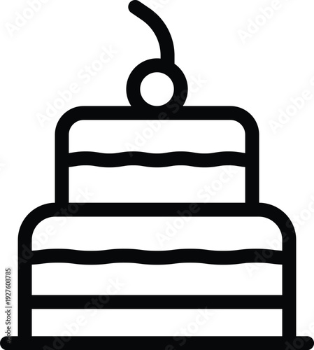 Food and drink web icons in line style. Meal, restaurant, dishes, fruits, fastfood, burger, pizza, coffee, sandwich, collection. Vector illustration.