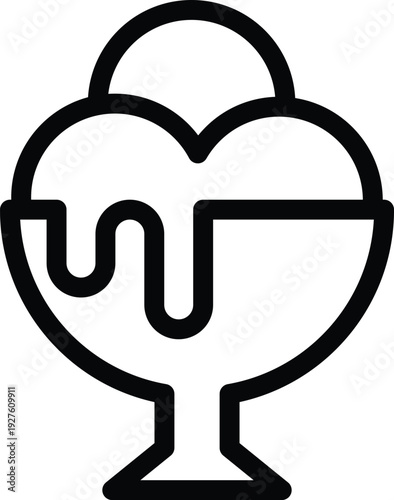 Food and drink web icons in line style. Meal, restaurant, dishes, fruits, fastfood, burger, pizza, coffee, sandwich, collection. Vector illustration.