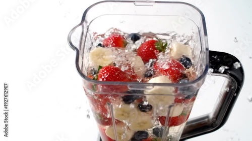 Craft Brewery Bottling Line with Beer Bottles on Conveyor 4K