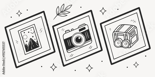 A collage of three distinct images showcasing a dog, a cat, and a bird. Vector