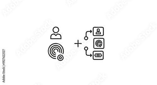 Conceptual illustration of personal growth and development strategy.