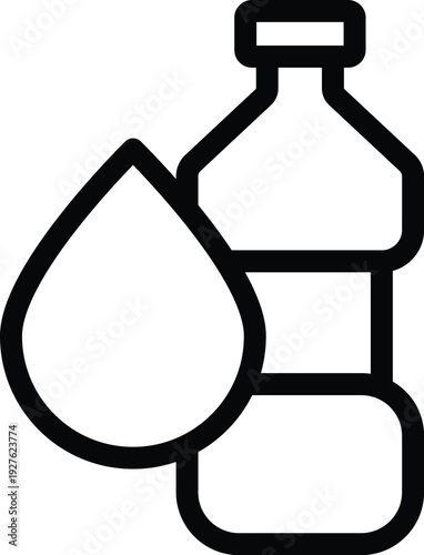 Food and drink web icons in line style. Meal, restaurant, dishes, fruits, fastfood, burger, pizza, coffee, sandwich, collection. Vector illustration.