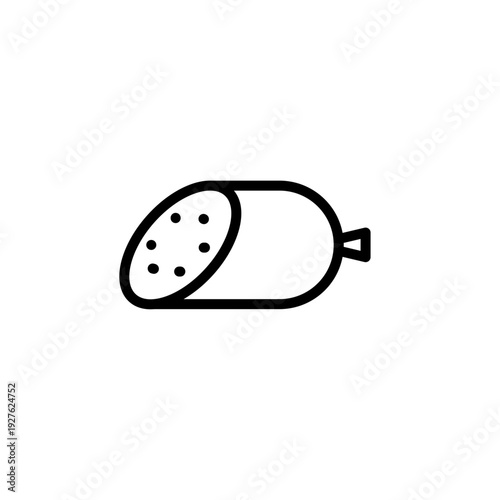 Food and drink web icons in line style. Meal, restaurant, dishes, fruits, fastfood, burger, pizza, coffee, sandwich, collection. Vector illustration.