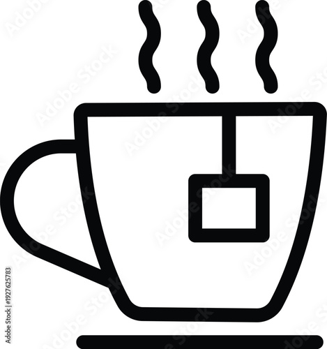 Food and drink web icons in line style. Meal, restaurant, dishes, fruits, fastfood, burger, pizza, coffee, sandwich, collection. Vector illustration.