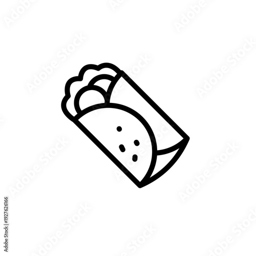 Food and drink web icons in line style. Meal, restaurant, dishes, fruits, fastfood, burger, pizza, coffee, sandwich, collection. Vector illustration.