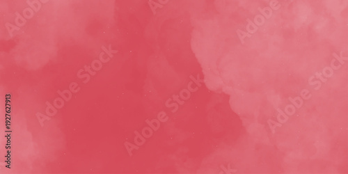 Abstract design with pink wall background in illustration design . Red and white ink effect water color illustration. Cloudy smoke color explosion dust grain texture abstract sky watercolor vintage bg
