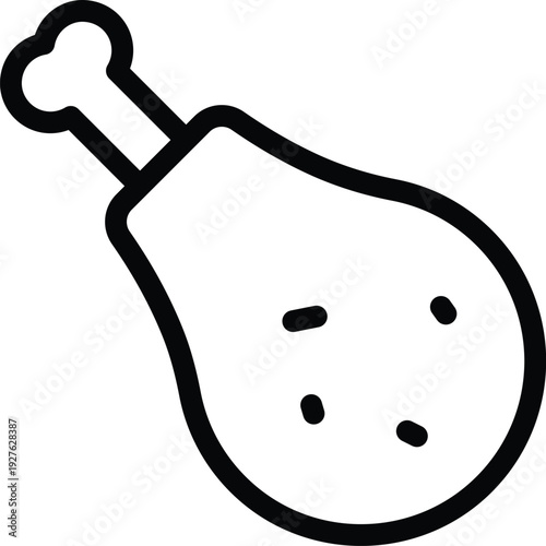 Food and drink web icons in line style. Meal, restaurant, dishes, fruits, fastfood, burger, pizza, coffee, sandwich, collection. Vector illustration.