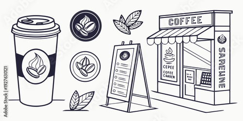 A vintage camera, film, and tripod set up next to a window with a view of a city Vector