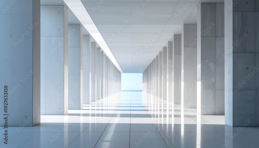 Obraz premium Corridor light