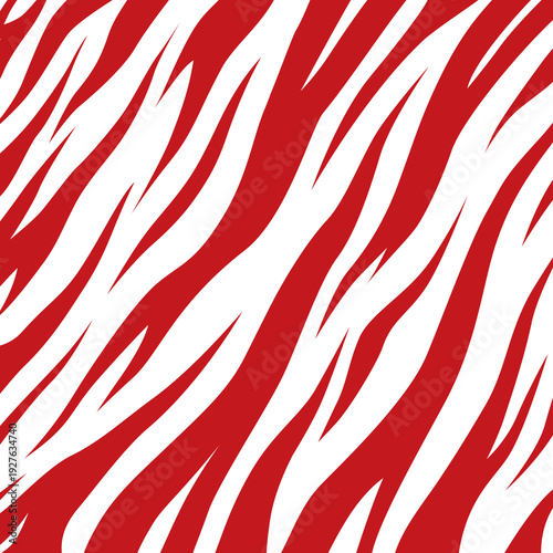 background texture tiger stripe red white pattern
