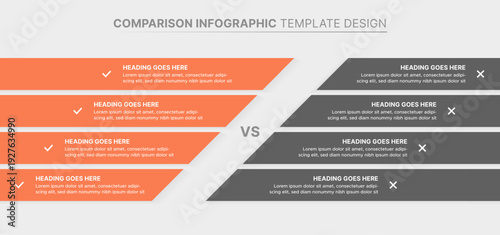 Dos and Don’ts Comparison Modern Infographic Design Template